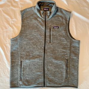 Patagonia, fleece vest.